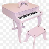淡粉钢琴