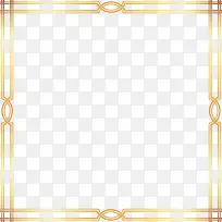 金色闪耀框架