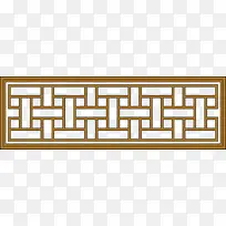 棕色窗子设计