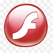 红色flash图标