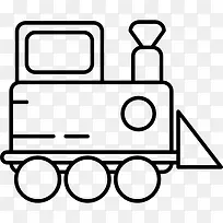 玩具火车图标