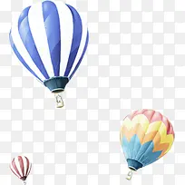 彩色氢气球春天背景素材