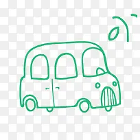 手绘汽车