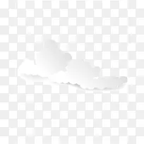 剪纸云