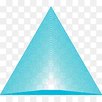 矢量手绘三角形