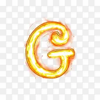 荧光棒字母g
