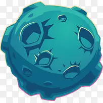 绿色外星星球