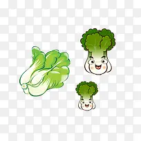 创意卡通白菜