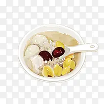 手绘甜品食物