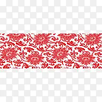 中秋节红色花朵包装