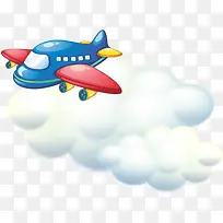 云朵上的飞机