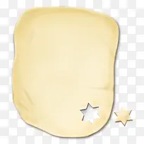 卡通黄色面皮素材
