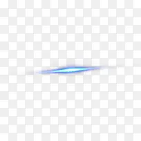 蓝色海报光效效果