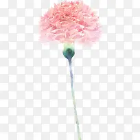 花朵形状合成水彩