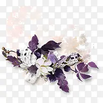 装饰卡通花卉素材