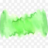 矢量绿色水彩底纹