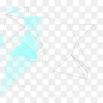 几何线条网络结构