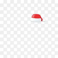 圣诞帽子，红色