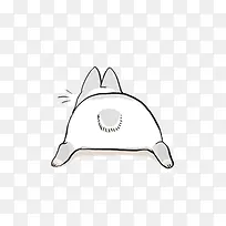 手绘兔子