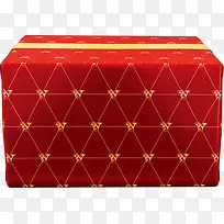 红色高端礼盒素材