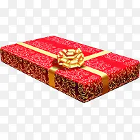 红色礼盒庆圣诞素材