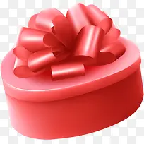 红色圆形礼盒中秋月饼