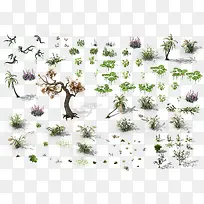 各种绿色植物素材图