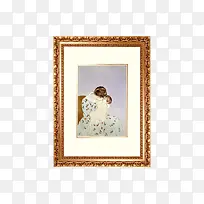 卡通中堂画素材挂画素描