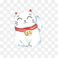 卡通招财猫