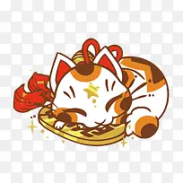 矢量招财猫