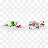 雪地礼物