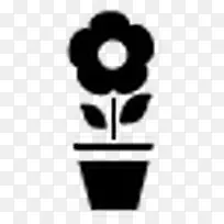 pot flower icon