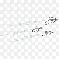 手绘纸飞机创意设计