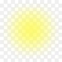 黄色朦胧墨迹日光