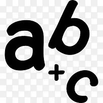 字母A、B、C 图标