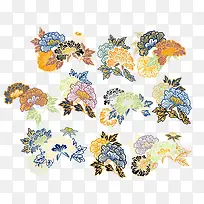 矢量花卉花朵