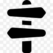 路的路标图标
