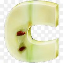 苹果字母c