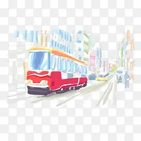 矢量公交车