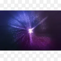 紫色星光光效壁纸