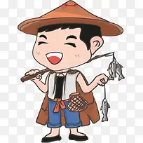 钓鱼的渔夫