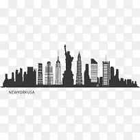 城市 剪影