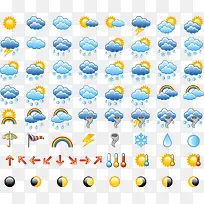 天气预报图标