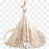 白色新娘礼服