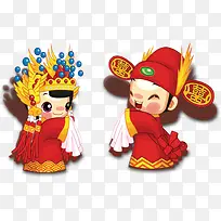 中式婚庆人物设计