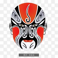 矢量京剧脸谱