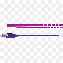 矢量紫色工具