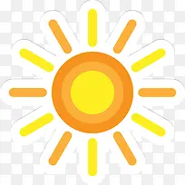 卡通太阳