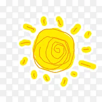 卡通太阳