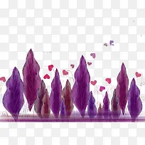 紫色海草